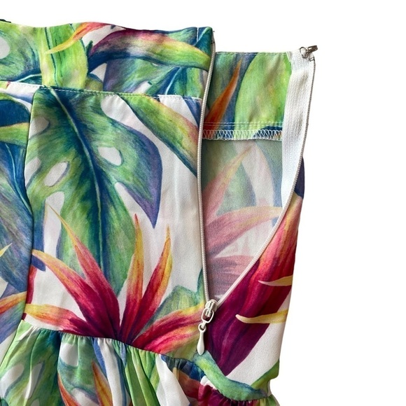 Show Me Your Mumu Skippy Shorts in Palm Flings, Size L - Picture 6 of 9